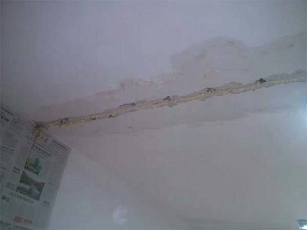 地下室頂板漏水，注漿防水施工